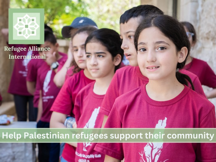 Help Palestinian refugees support their community | LaunchGood | LaunchGood